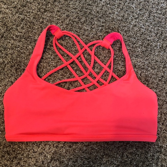 lululemon athletica Other - Orange Free To Be Bra Wild Lululemon Bra